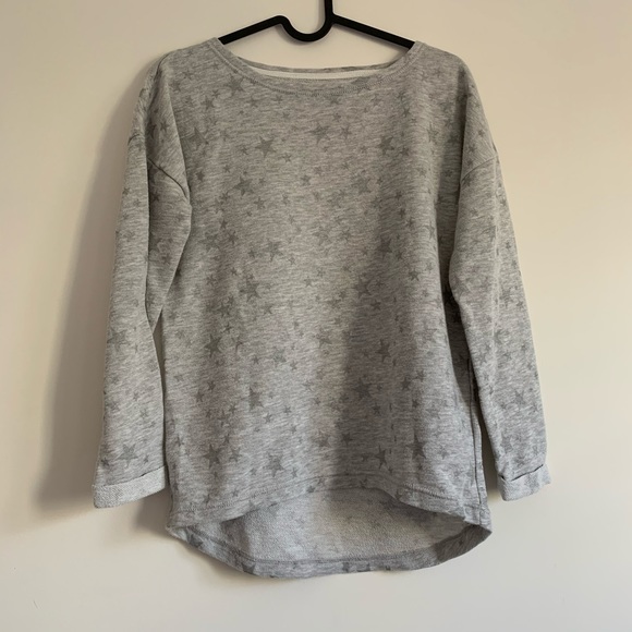 H&M Grey Star Sweatshirt - Picture 1 of 5